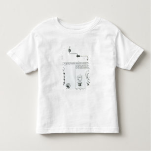 Camiseta Diagramas das ampolas e dos seus suportes