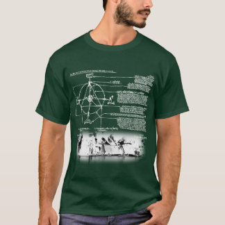 Camiseta Diagramas esquemáticos de uma máquina defeituosa