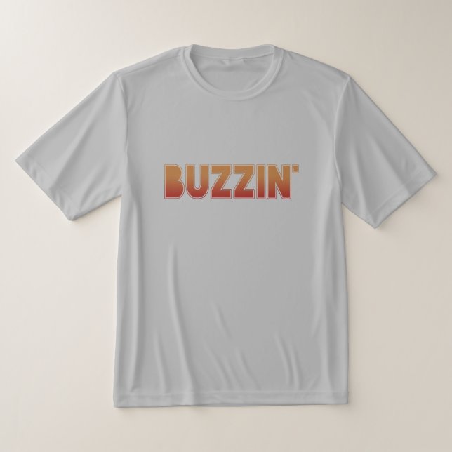 Camiseta Dialeto de gírias de Manchester Mancunian BUZZIN' (Postura )