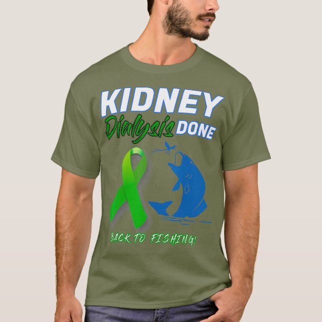 Camiseta Diálise renal Realizada no Paciente de Pesca (Frente)