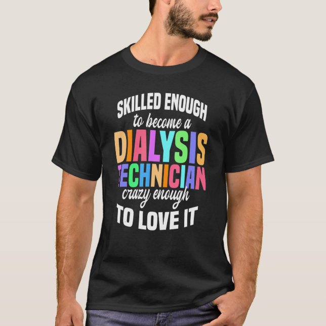 Camiseta Diálise Suficiente Nefrologia Tecnológica Diálise  (Frente)