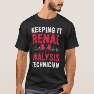 Camiseta Diálise Técnica Mantendo-A Em Diálise De Batimento