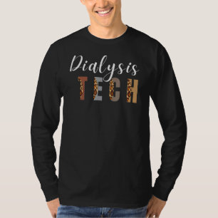 Camiseta Diálise Técnica Para Homens Mulheres Hemodiálise R