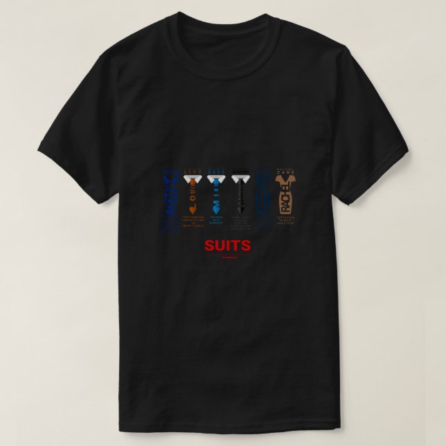 CAMISETA DIÁLOGO - FAMÍLIA DE SUITS (Frente do Design)
