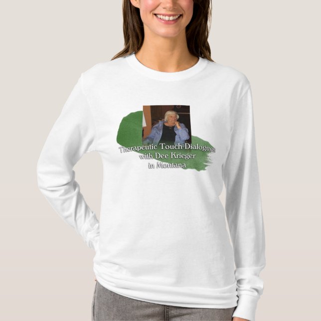 Camiseta Diálogos com o Dee - verde do TT (Frente)