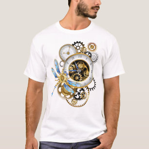 Camiseta Dials Steampunk com Dragonfly
