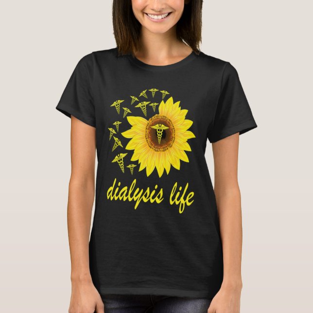 Camiseta Dialysis nurse Patient Care Nephrology Technician (Frente)