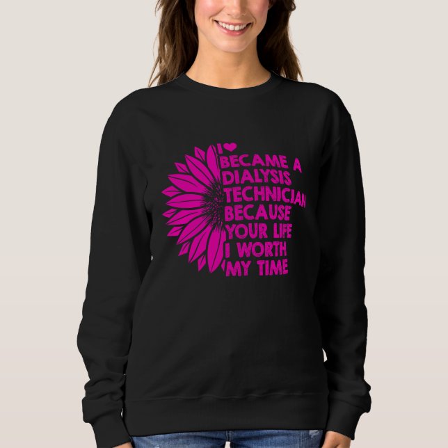 Camiseta Dialysis Technician My Time Nephrology Tech (Frente)