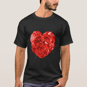 Camiseta Diamante Isolado - Brilho Brilhante