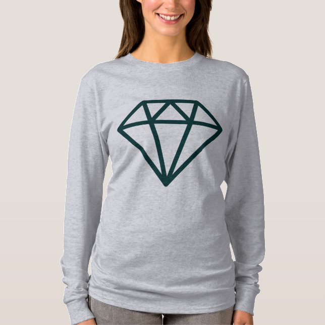Camiseta Diamante Simples (Frente)