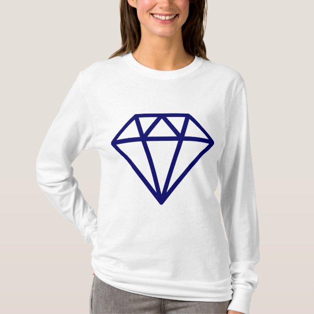 Camiseta Diamante Simples (Frente)