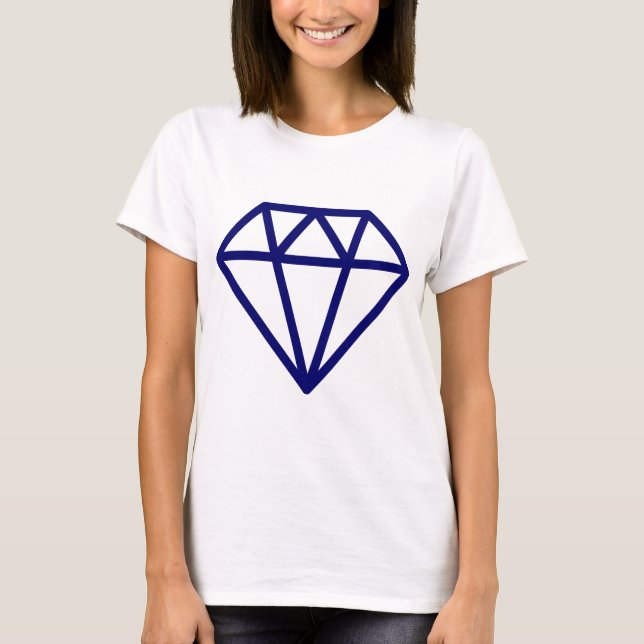 Camiseta Diamante Simples (Frente)