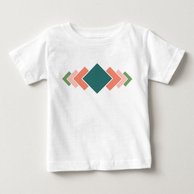 Camiseta Diamantes Repetidos  (Frente)