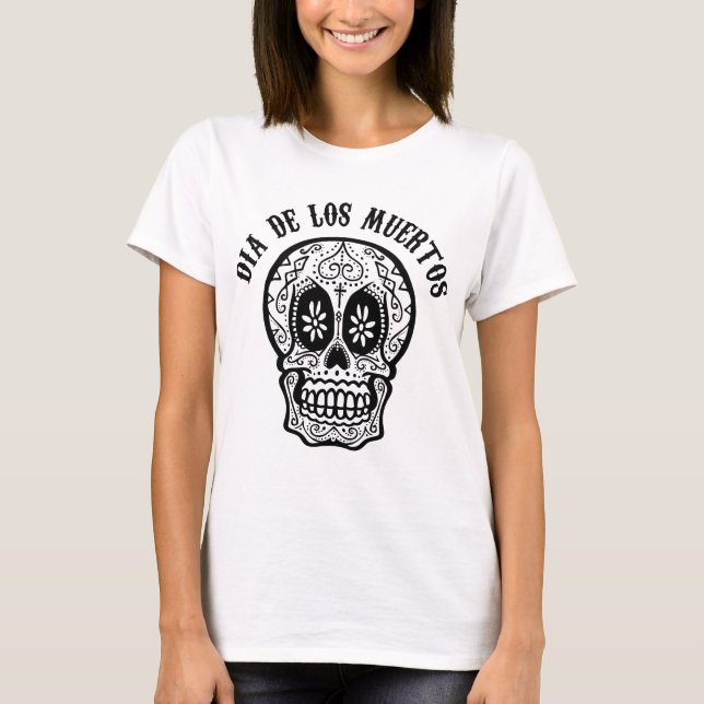 Camiseta diâmetro de los muertos (Frente)