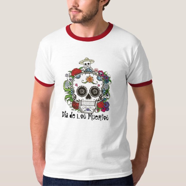 Camiseta diâmetro de los muertos (Frente)