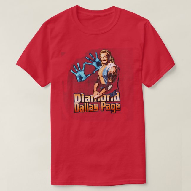 Camiseta Diamond Dallas Page Retroceder TShirt 1 (Frente do Design)