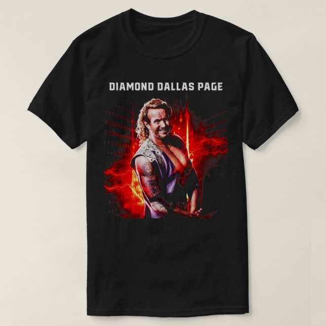 Camiseta Diamond Dallas Page TShirt 3 (Frente do Design)