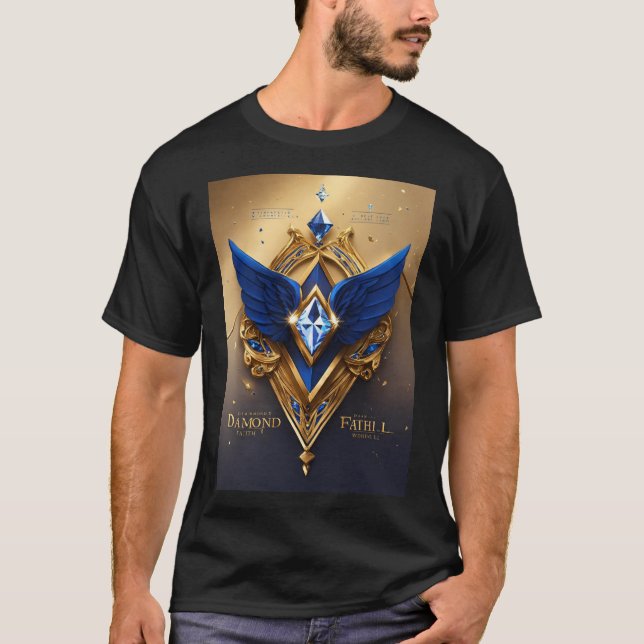 Camiseta Diamond Faith LLC Emblem T Shirt (Frente)