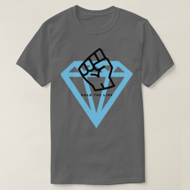 Camiseta Diamond Handes Segure a Linha (Frente do Design)