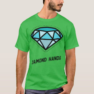Camiseta Diamond Hands Stock Market to the moon 17
