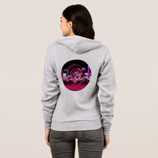 Camiseta Diamond Heart Vegas Love Hoodie 💖 💎 (Parte Traseira Completa)