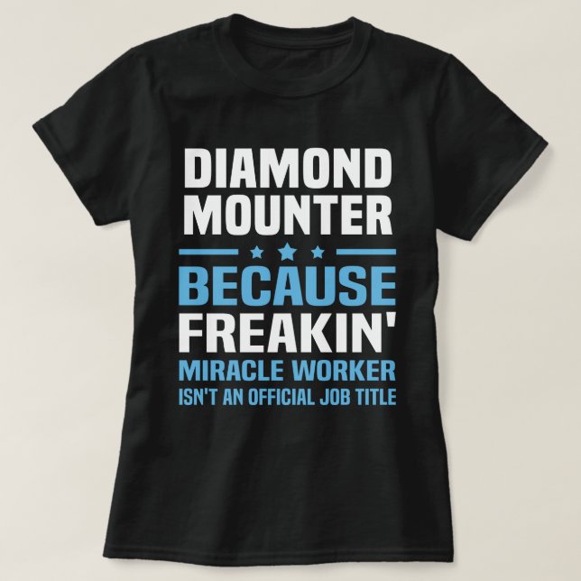 Camiseta Diamond Mounter (Frente do Design)