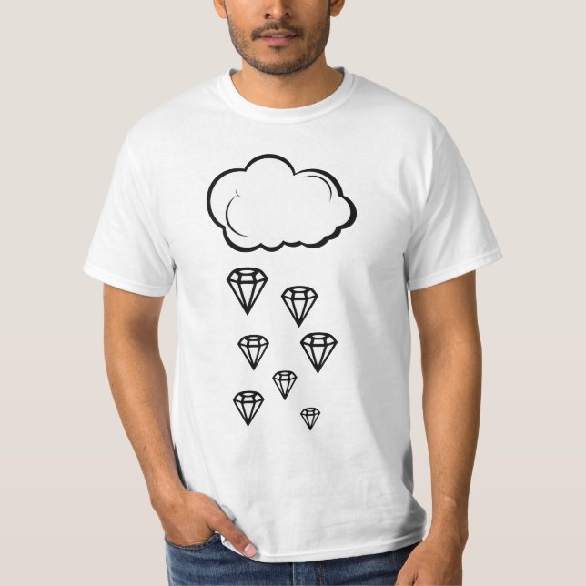 Camiseta Diamond rain (Frente)