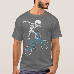 Camiseta Diária BMX Diversão BMX Skeleton