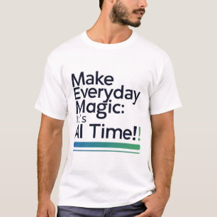 Camiseta Diária de Magia de IA – Transforme a Vida