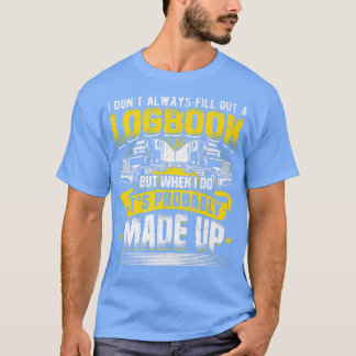 Camiseta Diário de Driver de Caminhão, Acessórios de Caminh