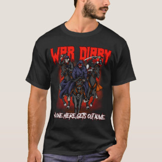 Camiseta diário de guerra
