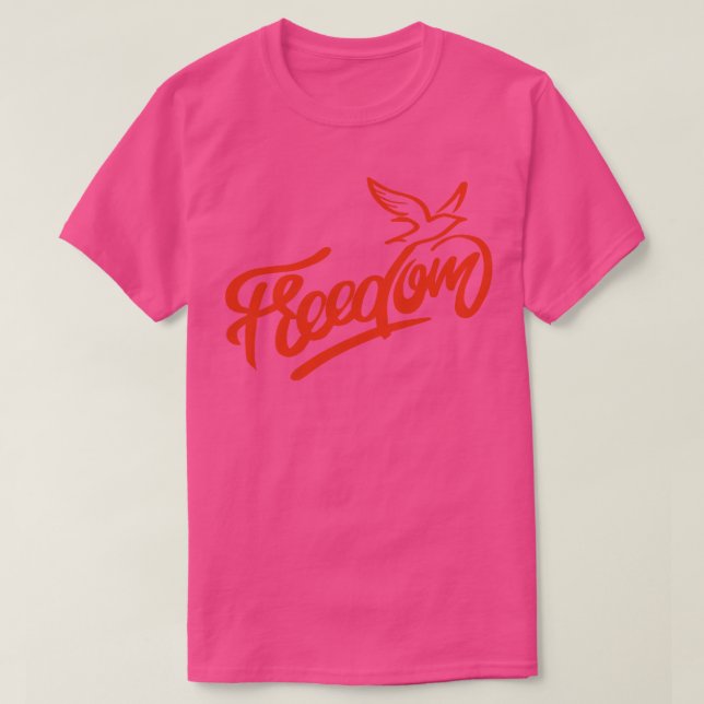 Camiseta Diário nacional de liberdade (Frente do Design)