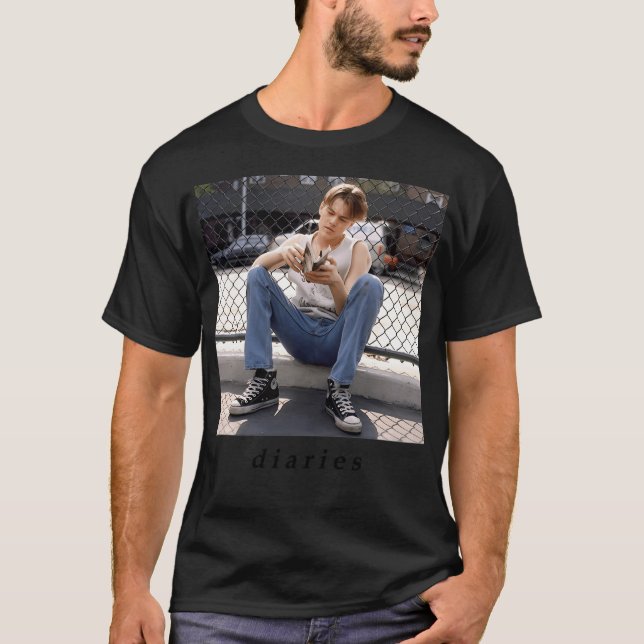 Camiseta Diários de basquetebol (Frente)