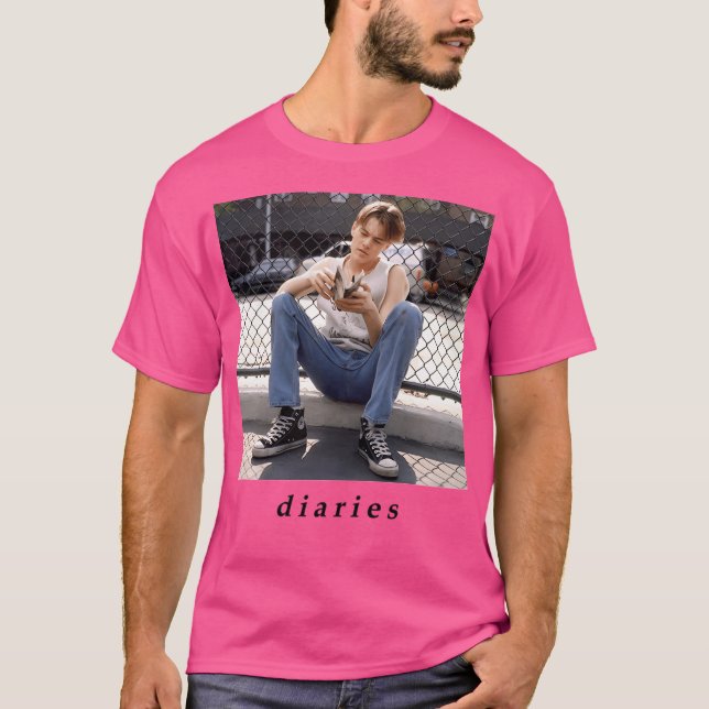 Camiseta Diários de basquetebol (Frente)