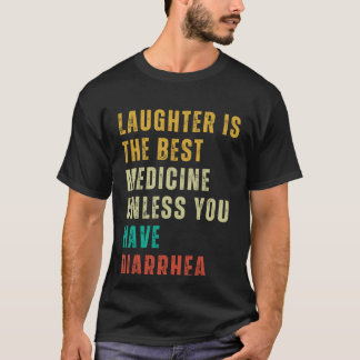 Camiseta Diarrhea  Post Surgery Gag  Get Well Soon
