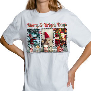 Camiseta Dias Alegres e Luminosos Memória de Natal 