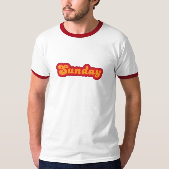 Camiseta Dias da semana (Frente)