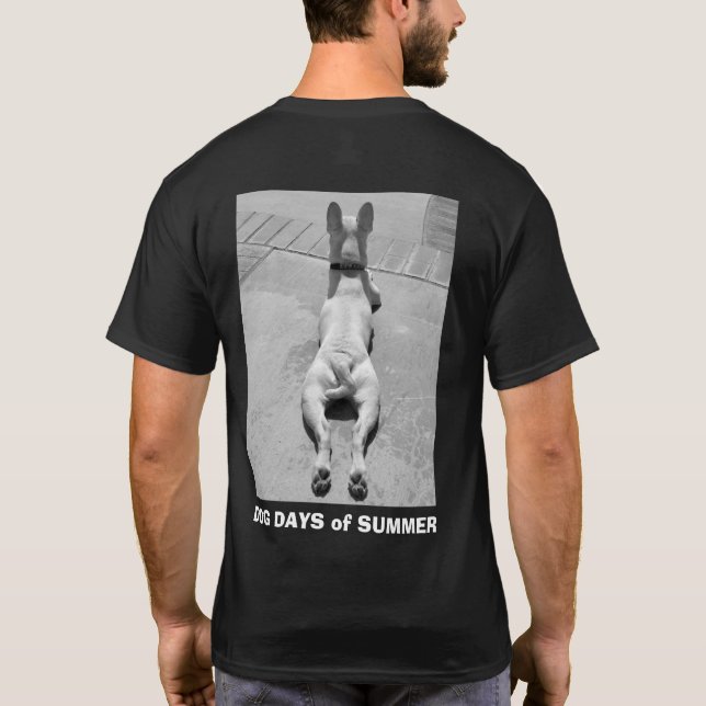 Camiseta Dias de cão do verão (Verso)