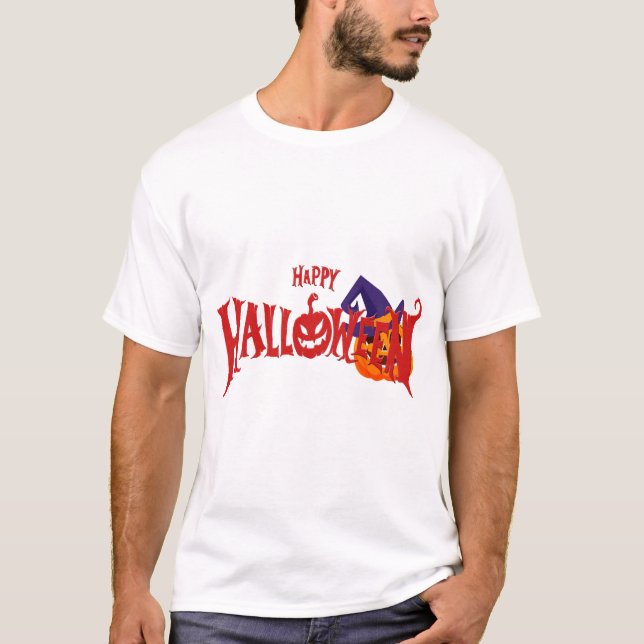 Camiseta Dias de Halloween (Frente)