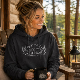 Camiseta Dias de Lago Noites de Varanda Deerwood Lake