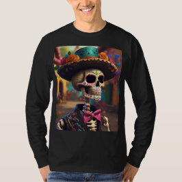 Camiseta Dias de los Muertos Mariachi