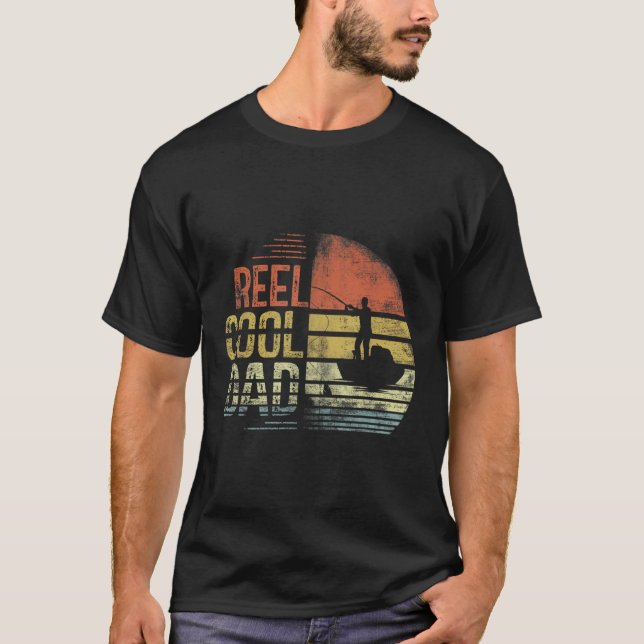 Camiseta Dias de os pais Pais da enguia que pescam pescador (Frente)