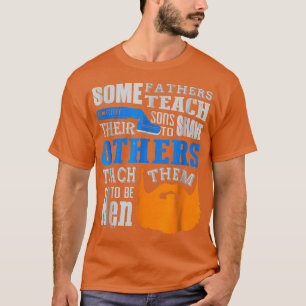 Camiseta Dias de os pais Pais Filhos Engraçados Tenham Barb