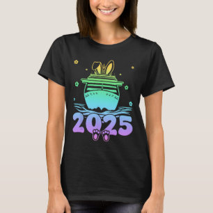 Camiseta Dias de Páscoa Coelho Cruzeiro Viagem Navio Viagem