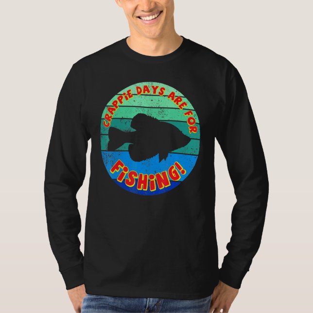 Camiseta Dias De Pesca Clássica (Frente)
