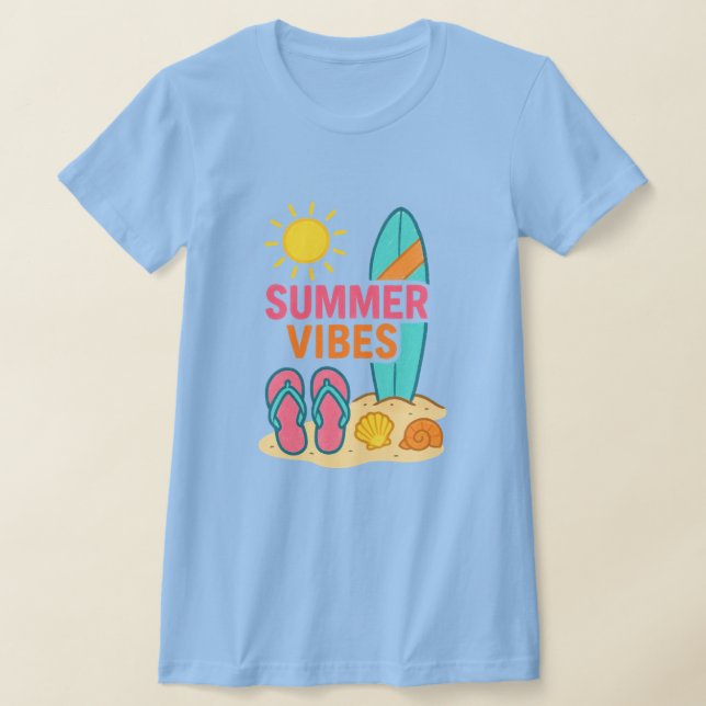 Camiseta Dias de Praia à Frente (Postura )