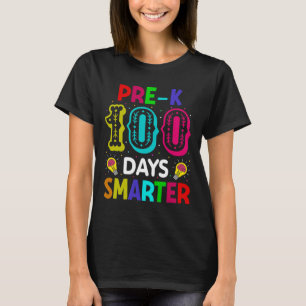 Camiseta Dias De Professores Pré-k Escolares Mais Inteligen