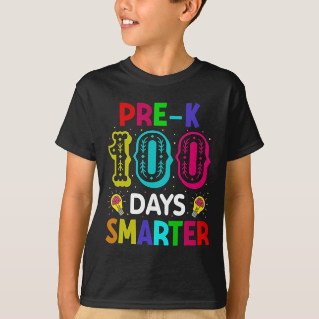 Camiseta Dias De Professores Pré-k Escolares Mais Inteligen (Frente)