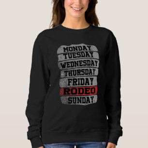 Camiseta Dias de semana Trabalhe Segunda-feira Quarta-feira