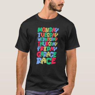 Camiseta Dias de Semana Trabalho Segunda-feira Sexta-feira 